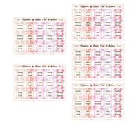 Bible Study Tabs,Floral Bible Reading Tabs Waterproof Cards - Home School Travel Novelty Stationary Featuring Motivational Words for Diary, Textbook