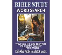 BIBLE STUDY WORD SEARCH: 50+ Easy-to-Read Puzzles for Reflection & Scripture Learning | 6×9 Inches, 110 Pages | Devotional Word Search Series | Gift for Bible Study Groups, Quiet Time & Faith Growth.