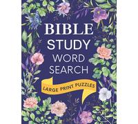 Bible Study Word Search Large Print Puzzles: Nourish your Spirit and Exercise your Brain, Inspirational Bible Study Topics & Bible Verses Word Search, ... Boys, Seniors (Bible Puzzles for Adults)