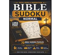 Bible Sudoku Puzzle Book Normal Large Print: 70 Normal Bible Sudoku Puzzles for Seniors - Large Print Number Puzzles with Inspiring Bible Verses to ... Puzzle Series In futuro potrai aggiungere:)