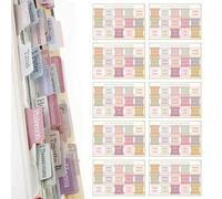 Bible Tabs,150 Bible Stickers,Boho Theme,Bible Study Accessories,Bible Label Separator Sticker,Easy to Read Book Labels,Excellent Present for Your Friends and Family