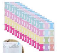 Bible Tabs 180 PCS Sticky Tabs Page Markers Double Sided Page Markers Book Tabs Durable Colorful Index Tabs Writable Sticky Index Tabs Annotation Tabs for Labeling Classifying Planning (12 Colours)