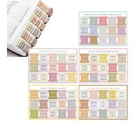 Bible Tabs, 75 Laminated Tabs Compatible with She Reads Truth Bible, Gold Foil Large Print, Boho Style, Old and New Testament, Bible Study Supplies for Women & Men