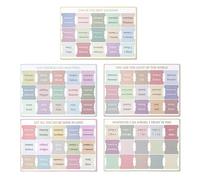 Bible Tabs 75pcs Boho Vintage Laminated Index Book Tabs