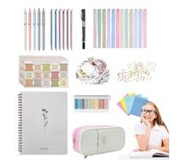 Bible Tabs For Women | Bible Index Dividers With Tabs - Highlighters + Writable Sticky Notes Stylish For Reading Quiet Time Note School Family & Travel
