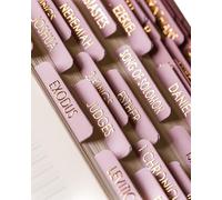Bible Tabs for Women Bible Study Gold Embossed Matte Laminated Lightweight Bible Book Tabs Bible Book Tabs with Old and New Testament Tabs and More Perfect Bible Study Supplies