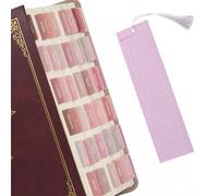 Bible Tabs for Women, Men, Kids - Laminated Index Tabs for Study, Journaling Supplies, Christian Gift - 66 Bible Book Tabs, 54 Blank, Pastel Coloured Bible Study Supplies for Quick Navigation