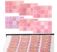 Bible Tabs,Large Print Study-Bible Journaling Supplies,90 Tabs Old and New Testament Studying with Blank Laminated Bible-Tabs,Gold Foil Letters