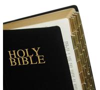 Bible Tabs - Solid Gold - Old & New Inc Catholic Books: Bible Indexing Tabs (Classic Tabs)