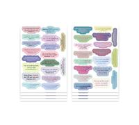 Bible Theme Paper Sticker Religious Collage for Kid Art Craft Project Scrapbooking Journal Planner Laptop Phone Colorful Kids