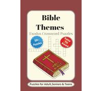 Bible Themes Exodus Crossword Puzzles: Crossword Puzzles with Easy to Read Print about, Bible, Exodus, Moses and More | 6x9 inches, 120 pages | 50+ ... for Vacations, Holidays and Relaxation