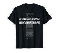 Bible Verse 1 Corinthians 1:18 KJV T-Shirt