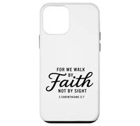 Bible Verse 2 Corinthians 5:7 Walk By Faith Case for iPhone 12 mini