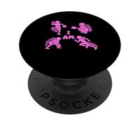 Bible Verse Affirmations Christian Kid Softball Girl Sports PopSockets Adhesive PopGrip