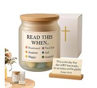 Bible Verse Blessing Tumbler Bible Tumbler - Motivational Basket with Prayers and Scriptures for Godmother, Communion, Easter, Living Room, Pastor, Bedside, Christians.