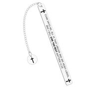 Bible Verse Bookmark Metal Christian Gifts Scripture Bookmark for Women Religious Scripture Verse Bookmarks for Adult Teachers Church Supplies