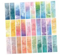 Bible Verse Bookmarks, 30 Pack Inspirational Christian Bookmarks, Scripture Quotes For School, Workplace, Home, Perfect For Encouragement
