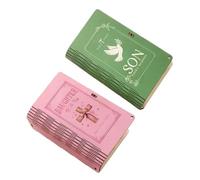 Bible Verse Box | Christian Scripture Decoration with 150 Pieces Cards | Catholic Bible Verses Storage | for Christmas Home Graduation Encouragement Daily Prayer Church Wedding Office Family