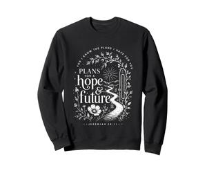Bible Verse Christian Hope Scripture Faith Quote for Women Sweatshirt