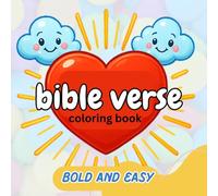 bible verse Coloring Book bold and easy: Bible Verse Coloring Book - Bold & Easy Scripture Pages for Kids & Adults | Uplifting Faith Designs ... Joy - ... Joy - Adult Coloring Books for Every)