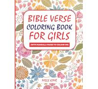 Bible Verse Coloring Book for Girls: With Mandala pages to color on