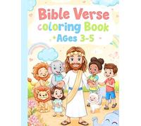Bible verse coloring book for kids ages 3-5