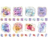 Bible Verse Decoupage Rice Papers, 8 x 11.5 inch (A4) - 4 Sheets | 32 Pieces | 8 Unique Designs | Versatile Christmas Designs for Art Projects & Crafting by CRAFT KREATIVELY