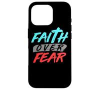 Bible Verse Faith Over Fear Jesus God Case for iPhone 16 Pro