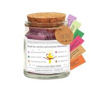 Bible Verse Jar, Bible Verses in a Jar,Scripture Prayer Hope Jar - Color Coded Bible Verses in a Jar Religious Bible Study Igle