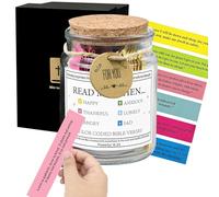 Bible Verse Jar with 90 Coloring Scriptures, The Hope Jars Bibles Verses, Read Me When Bible Verse Jar, Bibles Jars for Prayer, Christian, Inspiration, And Study