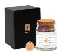 Bible Verse Jar with Lid and Box Scripture Messages in a Jar Religious Christian Bible Verses for Encouragement Relationship Spiritual Reflection