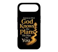 Bible Verse Jeremiah 29:11 God Knows The Plans Cross Case for iPhone Air