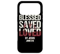 Bible Verse John 3:16 Worship by Blessed and Saved Jesus Case for iPhone 17 Pro Max