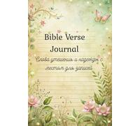 Bible Verse Journal - English & Russian Edition: Encouraging Scriptures with Space for Reflections in Two Languages