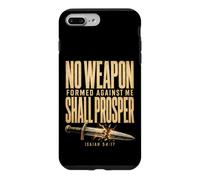 Bible Verse No Weapon Formed Against Me Shall Prosper Case for iPhone 7 Plus/8 Plus