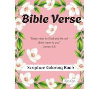 Bible Verse: Scripture Coloring Book for adults & teens with large print easy coloring pages. Inspirational verses to color for mindfulness, Stress ... book offering faith-based relaxation.