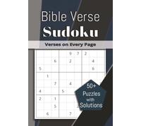 Bible Verse Sudoku Puzzle Book: Sudoku Puzzles with Bible Verses | Build Relationship with God While Sharpening Focus | 6x9 inches, 110 pages | 50+ Puzzles | Solutions Included