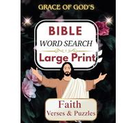 Bible Verse Word Search Large Print: Inspirational Faith Scriptures Word Find Puzzle Book | Perfect Gift to Keep Your Mind Active, Strengthen Your ... Bible Verses for Adults, Women, and Seniors