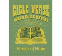 Bible Verse Word Search with Verses on Hope : Easy to Read : 30 Inspirational Verses (Bible Verse Word Searches & Devotionals)