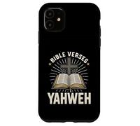 Bible Verse Yahweh Vintage Mens Christian Faith Case for iPhone 11