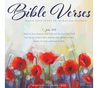 Bible Verses 2026 Wall Calendar