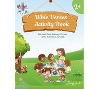 Bible verses Activity book: Fun and Easy Memory Verses with Activities for kids