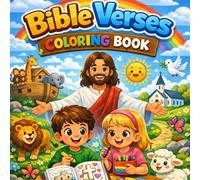 Bible Verses Coloring Book: Bible Verses Coloring Book for Kids: 82 Pages of Inspirational and Creative Fun