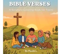 Bible Verses Coloring Book for Teens: 40 Scripture-Inspired Illustrations to Color, Reflect, and Grow in Faith