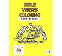 Bible Verses Coloring : for children and young people: Uplifting and Cute Coloring Pages / Relax and Reflect with Art / Perfect Gift for Young Believers / Inspirational Bible Verses for Kids