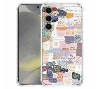 Bible Verses for Samsung Galaxy S24 Case,Christian Jesus Quotes Collage,Trendy Soft TPU Protective Case Compatible with Galaxy S24