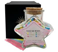 Bible Verses in a Jar - Prayer Scripture Inspiration Jar Decorative | Spiritual Reflection Ornament Prewritten Faith Encouragement Notes Color Coded Themes for Men Women Home Office