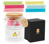 Bible Verses in a Jar, Read Me When Bible Verse Jar for Relaxing Emotions and Feelings, Waterproof Scripture Prayer Cards Hope Jars, Christian Gifts for Women Men Family Friend (set 3)