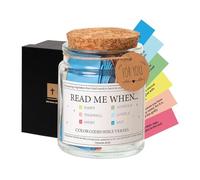 Bible Verses In A Jar, Read Me When Bible Verses Jar For Emotions And Feelings, Bible Verses Prayer Cards, Scripture Prayer Jar With Coloring Bible Verses, Daily Motivational Scripture Prayer Hope Jar