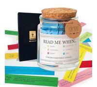 Bible Verses Jar 180 Pieces Mini Bible Verse Cards Prayer Jar with Coloured Bible Verses Scripture Cards with Bible Verses Glass Courage Gift for Christian Encouragement Encouragement